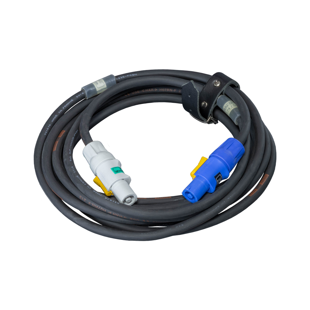 PC20-05 Powercon weiß -> Powercon blau (Titanex H07RN-F 3G1,5), 5m