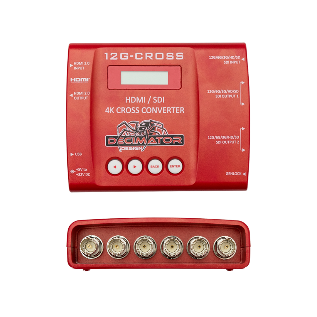 Decimator Design 12G-CROSS