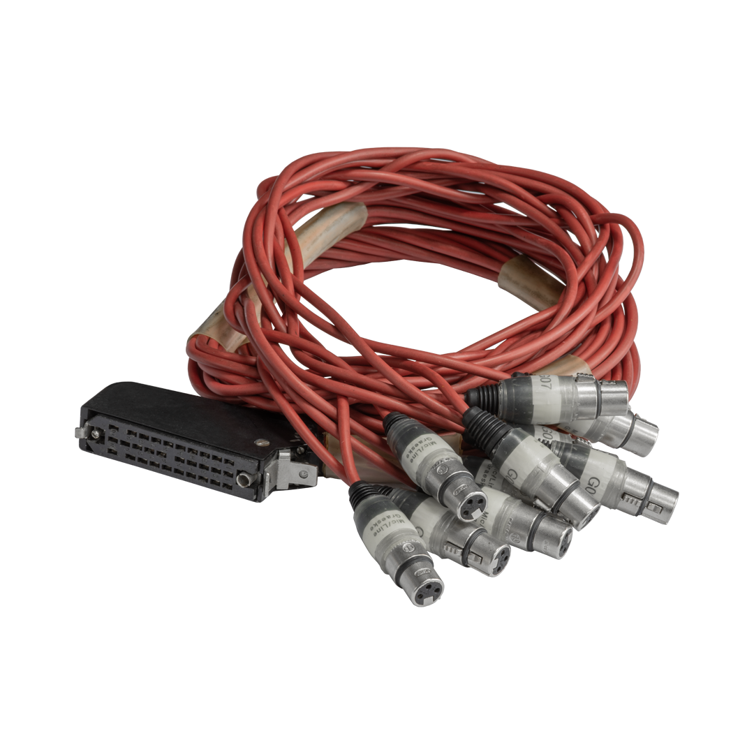 MC10-Auflösung Siemens Federleiste auf 10x XLR female