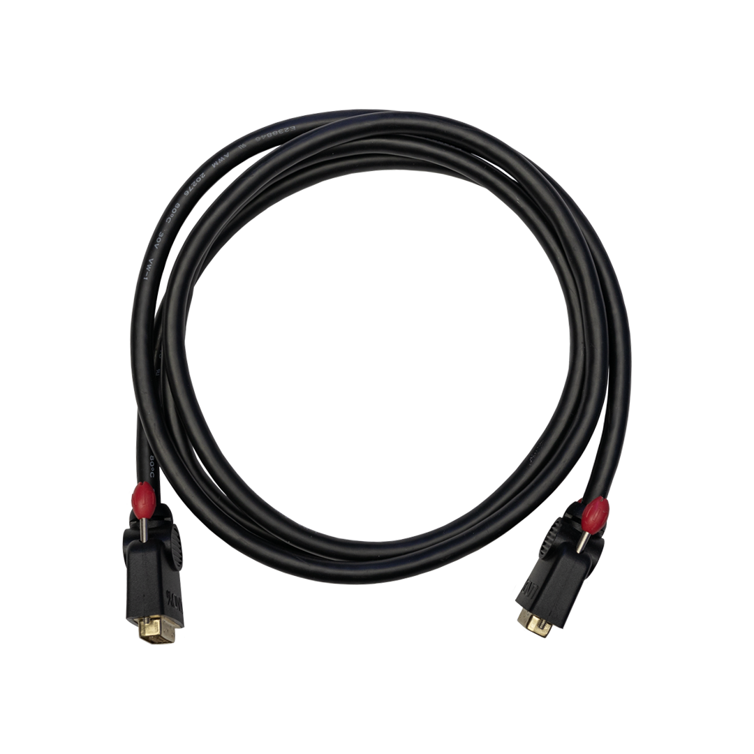 DVI-Kabel 02m / DVI-D-Stecker(24+1) auf DVI-D-Stecker(24+1)