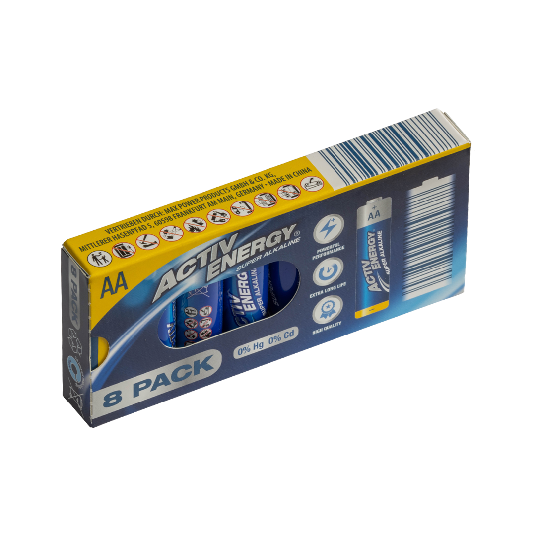 Batterie: Mignon AA 1,5V (neu)